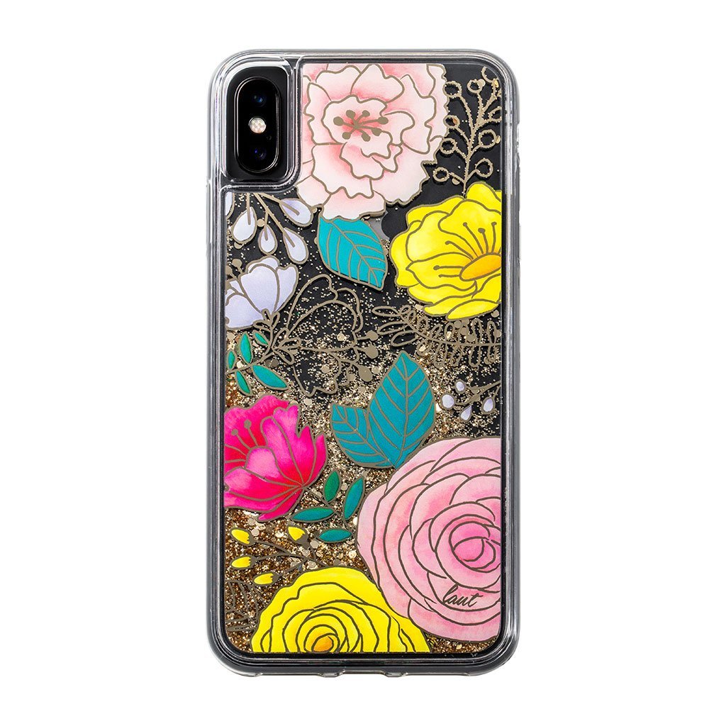 GLITTER FLORAL for iPhone XS Max - LAUT Japan
