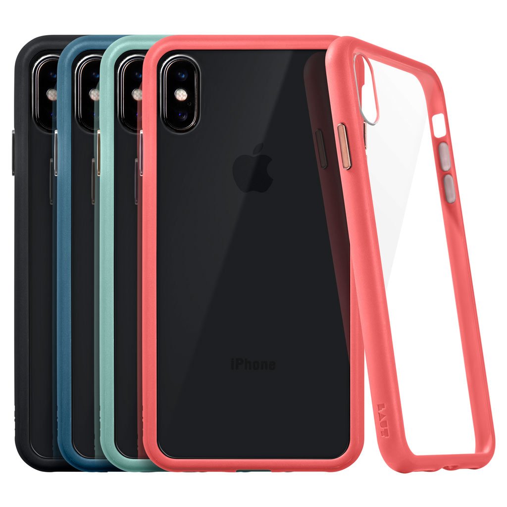 ACCENTS TEMPERED GLASS for iPhone XS - LAUT Japan