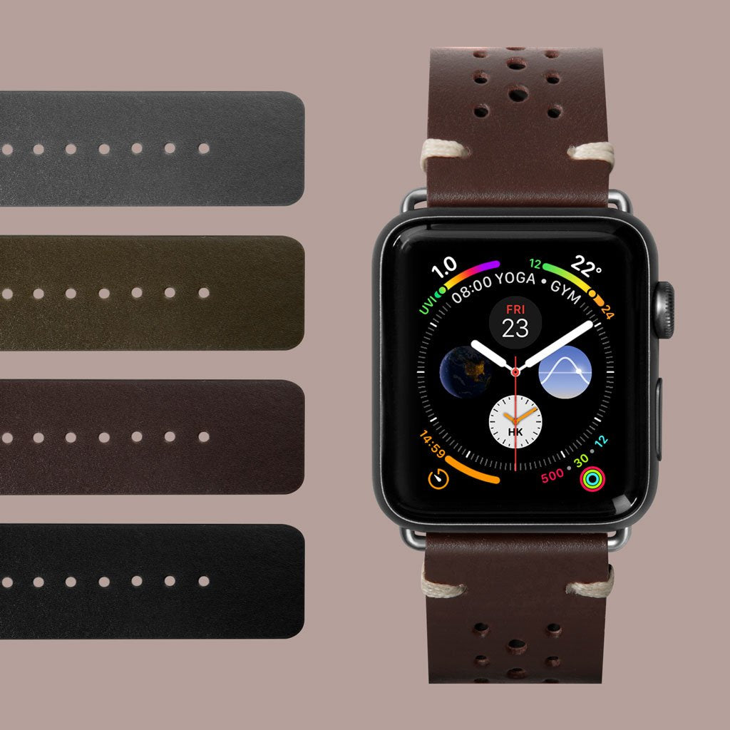 Heritage Watch Strap for Apple Watch Series 1-6 & SE - LAUT Japan