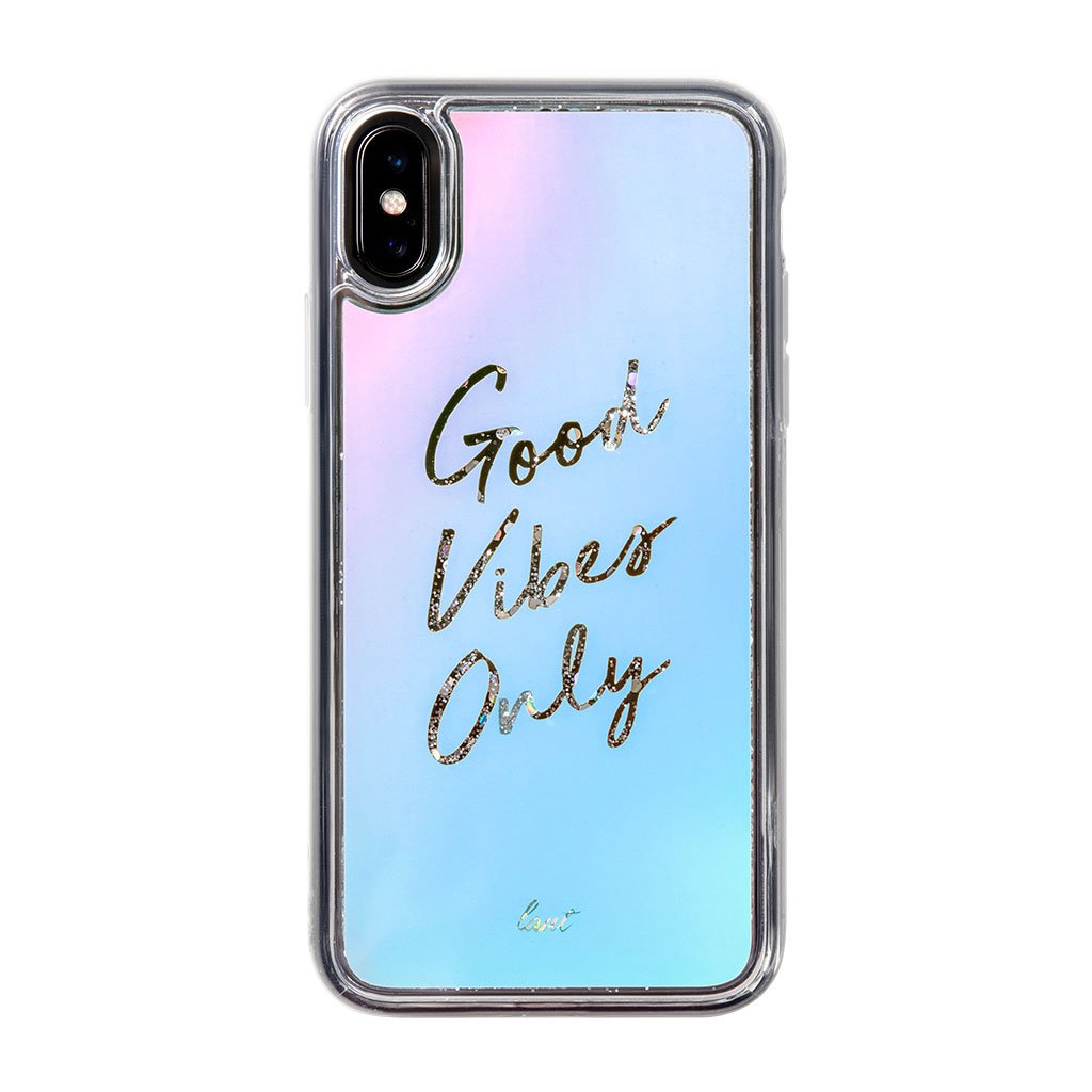 GOOD VIBES ONLY for iPhone XS - LAUT Japan
