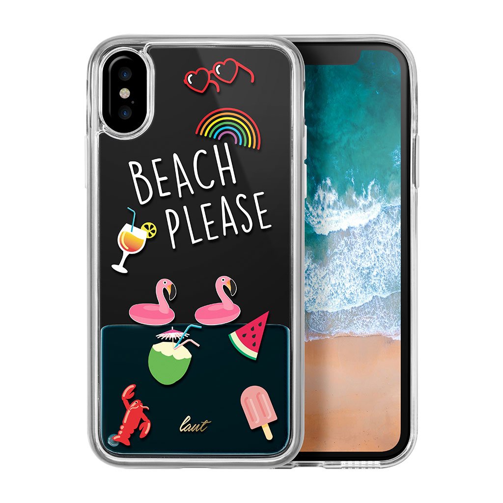 POP BEACH PLEASE for iPhone X - LAUT Japan
