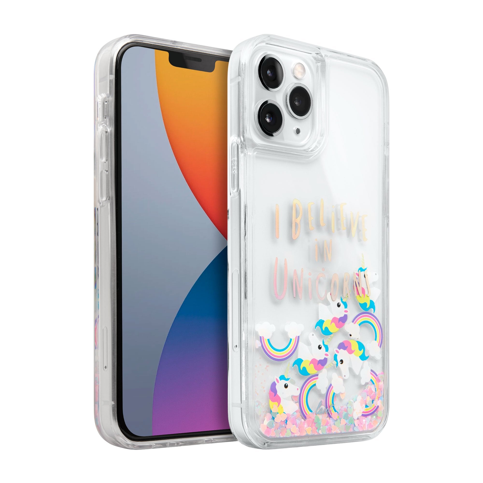 UNICORN Liquid Glitter case for iPhone 12 series