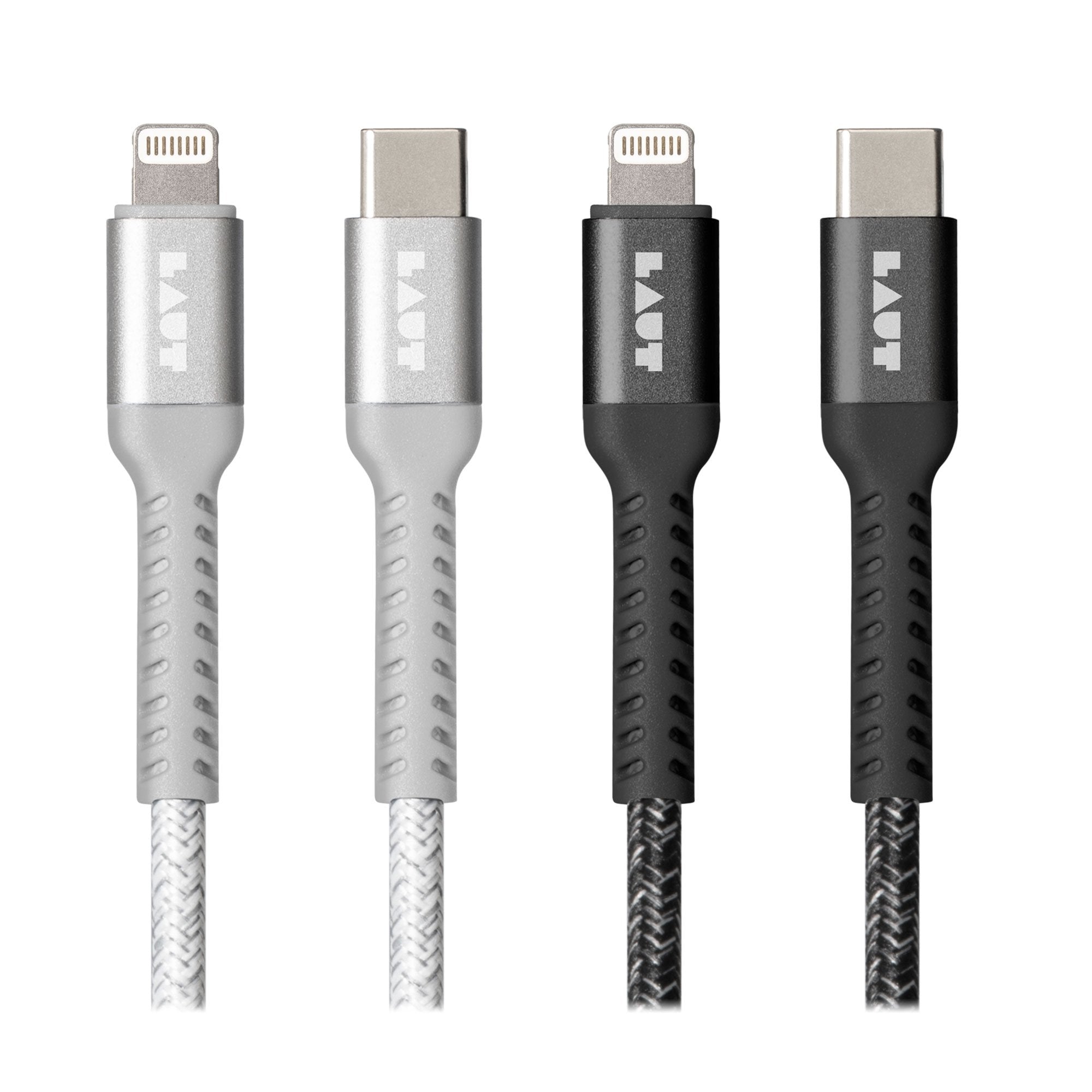 LINK TOUGH MATTER 1.2m/3.9ft USB C to Lightning Cable - LAUT Japan