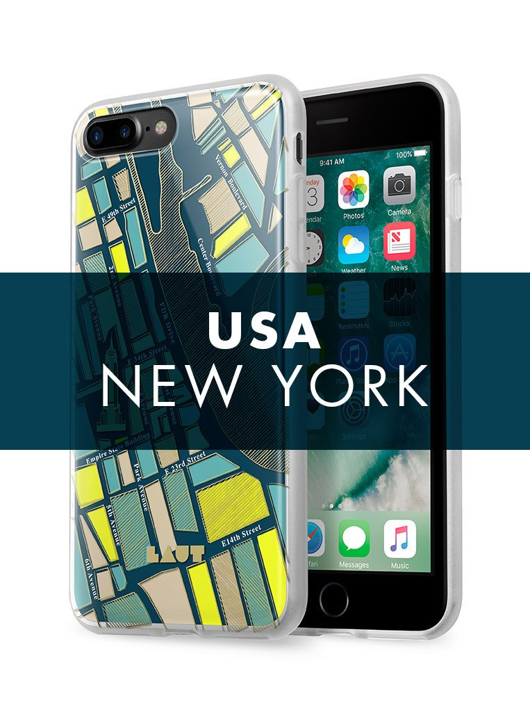 NOMAD New York for iPhone 8 Plus / iPhone 7 Plus - LAUT Japan
