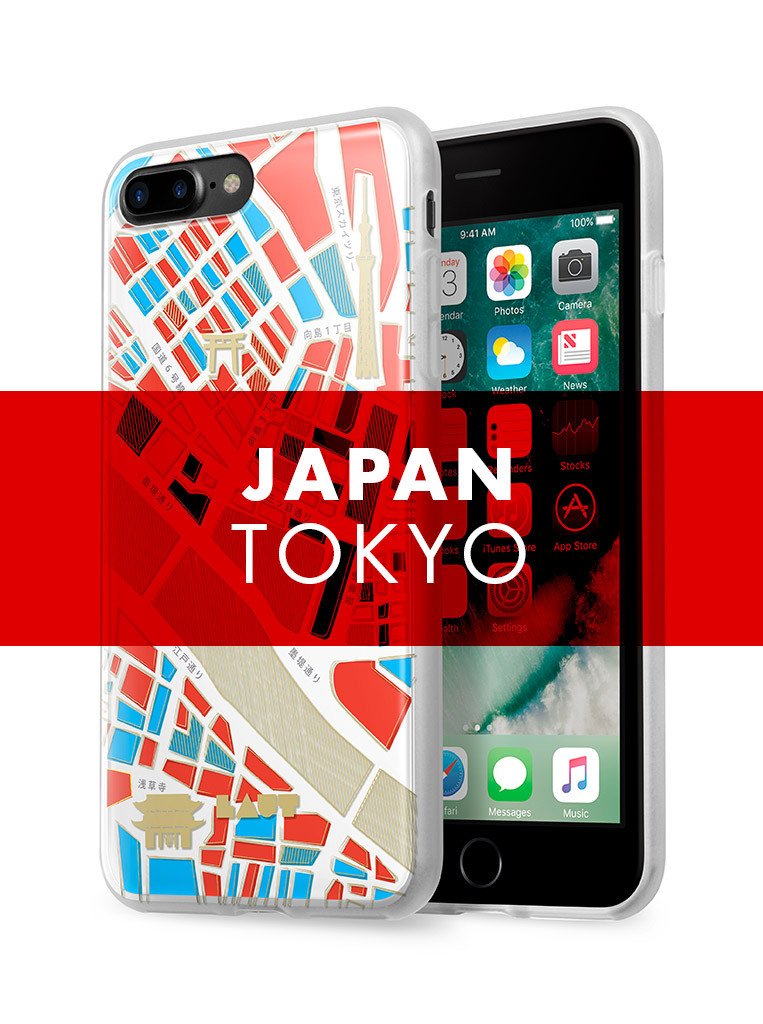 NOMAD Tokyo for iPhone 8 Plus / iPhone 7 Plus - LAUT Japan